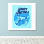 ROS Humble Hawksbill Release Artwork op Canvas (Insitu (Houten vloer))