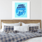ROS Humble Hawksbill Release Artwork op Canvas (Insitu (Slaapkamer))