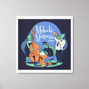 ROS Melodic Morenia Release on Wrapped Canvas Afdruk