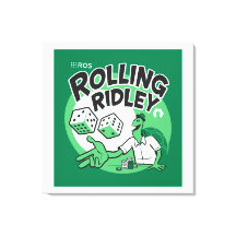 ROS Rolling Ridley Release Poster op Canvas