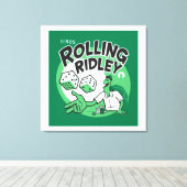 ROS Rolling Ridley Release Poster op Canvas Afdruk (Insitu (Houten vloer))