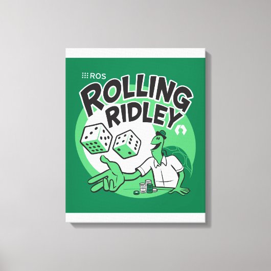 ROS Rolling Ridley Release Poster op Canvas Afdruk (Voorkant)