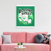 ROS Rolling Ridley Release Poster op Canvas Afdruk (Insitu (Woonkamer))