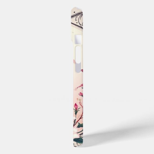 Rosa Belle Case-Mate iPhone Case (Achterkant / Links)