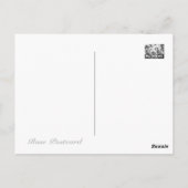 Rosa Blue Bajou (Briefkaart) Briefkaart (Achterkant)