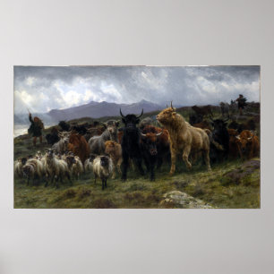 Rosa Bonheur Highland Raid Poster