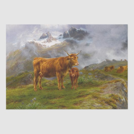 Rosa Bonheur | Hogevee Tissuepapier (Voorkant)