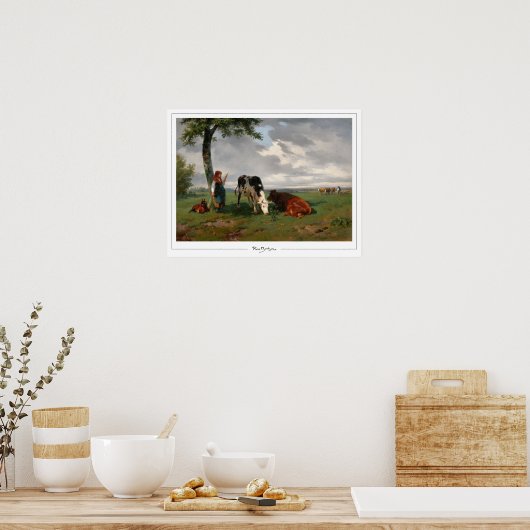Rosa Bonheur Zedign Art Poster #166 (Keuken)