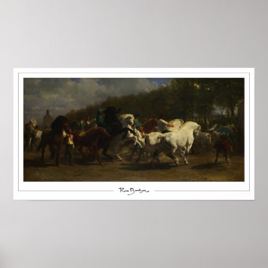Rosa Bonheur Zedign Art Poster #90 (Voorkant)