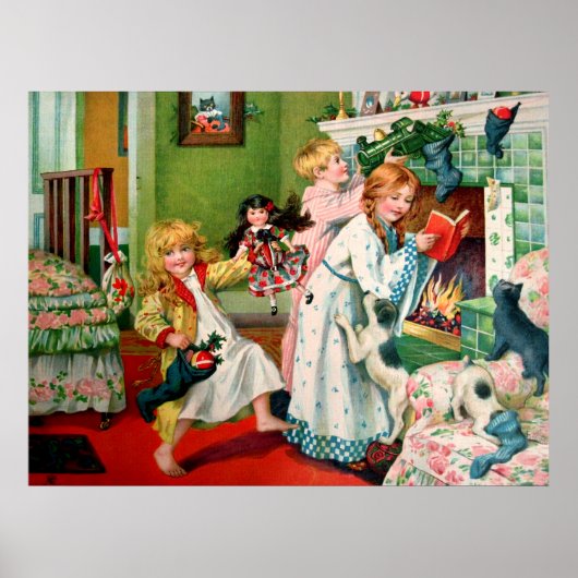 Rosa C. Petherick: Kerstwinkelen Poster (Voorkant)