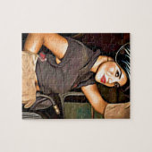 Rosa-de-lasser Legpuzzel (Horizontaal)