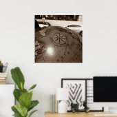 rosa dos ventos poster (Thuiskantoor)