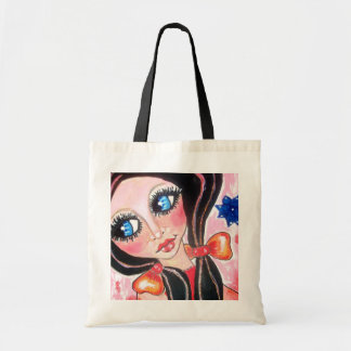 rosa flicka tote bag