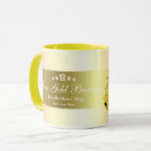 Rosa Gold Bunny Mok (Voorkant links)