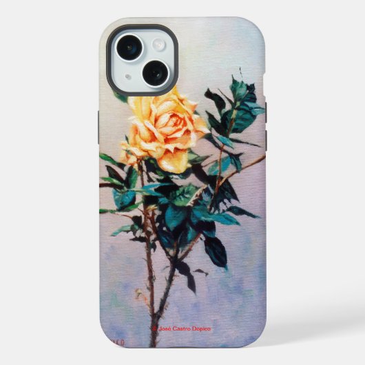 Rosa iPhone Hoesje (Achterkant)