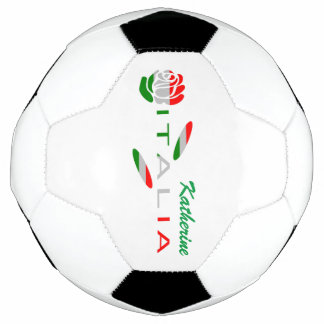 Rosa Italiaanse Vlag Italia Persoonlijk Voetbal