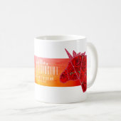 Rosa Lavaglut Koffiemok (Voorkant rechts)