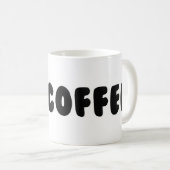 Rosa le Pig I Rosa Lazy Coffee Mug (Devant droit)