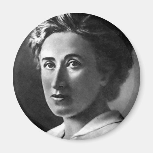 Rosa Luxemburg Magnet Magneet (Voorkant)