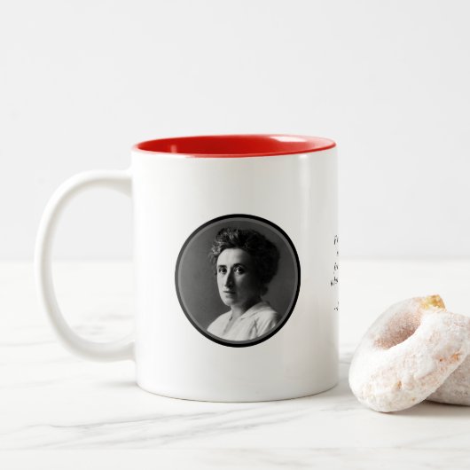 Rosa Luxemburg Marxist Mok (Met donut)