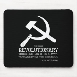 Rosa Luxemburg Quote - Socialist & Communistis Muismat