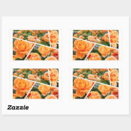 Rosa Manyo [Rectangle Seal] Rechthoekige Sticker