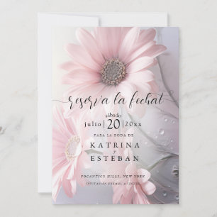 rosa margarita bloem bewaar de datum 2 save the date