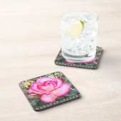 Rosa Nicole [Ensemble de Dessous de verre en plast (Côté Droit)