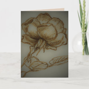 * Rosa Noir, bedankt dat je van me houdt. Zoals he Feestdagen Kaart