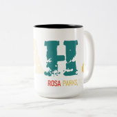 Rosa Parks Citation "Nah" Mug (Devant droit)