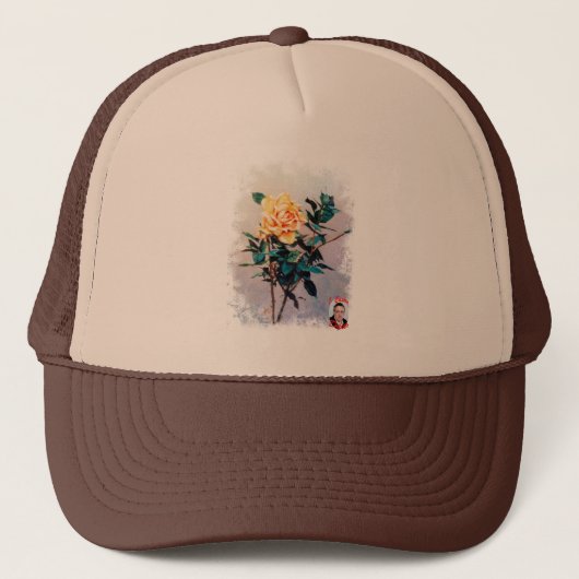 Rosa/Roos Trucker Pet (Voorkant)