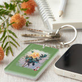 Rosa/Rose Sleutelhanger (Voorkant Rechts)