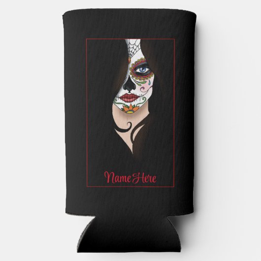 Rosa Sugar SKull (Achterkant)