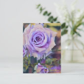 Rosa Sweet Moon (Briefkaart) Briefkaart (Staand voorkant)