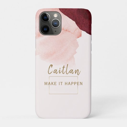 Rosa Terracotta Abstract Case-Mate iPhone Case (Achterkant)