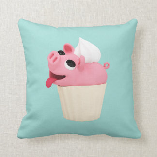 Rosa the Pig Cup Cake Kussen