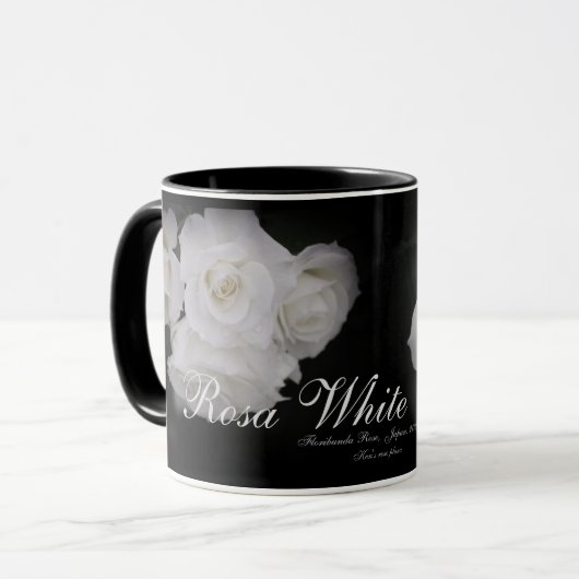 Rosa White Arrow:Combo Mug (Devant gauche)