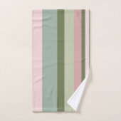 Rosa y verde aesthetic (Serviette à main)