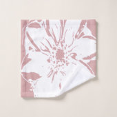 Rosa y verde aesthetic (Gant de toilette)