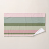 Rosa y verde aesthetic (Serviette à main)