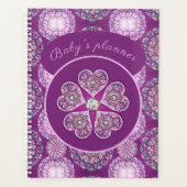 Rosace bleu ou rouge pour bébé&enfant (Devant)