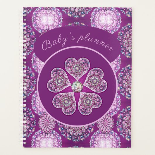 Rosace bleu ou rouge pour bébé&enfant (Devant)