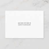 Rosaire catholique Carte de visite de Roses rouges (Dos)