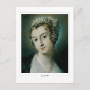 Rosalba Carriera #12 - Carte postale d'art fin