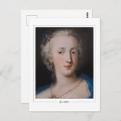 Rosalba Carriera #3 - Carte postale Art (Devant / Derrière)