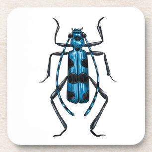 Rosalia Alpina kever Bier Onderzetter