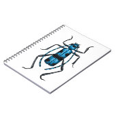 Rosalia Alpina kever Notitieboek (Linkerzijde)