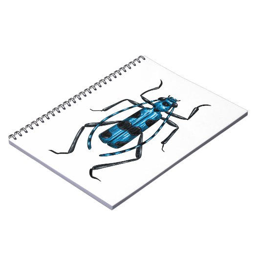 Rosalia Alpina kever Notitieboek (Linkerzijde)