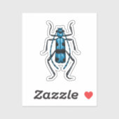 Rosalia Alpina kever Sticker (Vel)