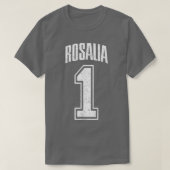 Rosalia Supporter Numéro 1 T-shirt du plus grand v (Design devant)